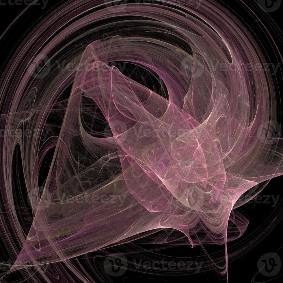 bright abstract linear background, pink digital drawing on black, graphics, design photo