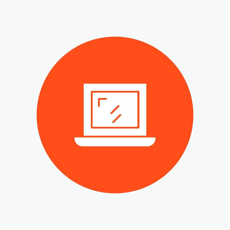 portátil de diseño web vector