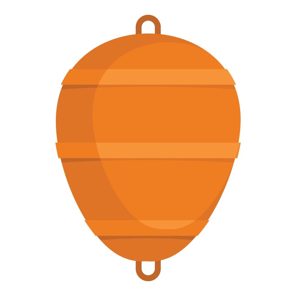 Bobber icon, flat style vector