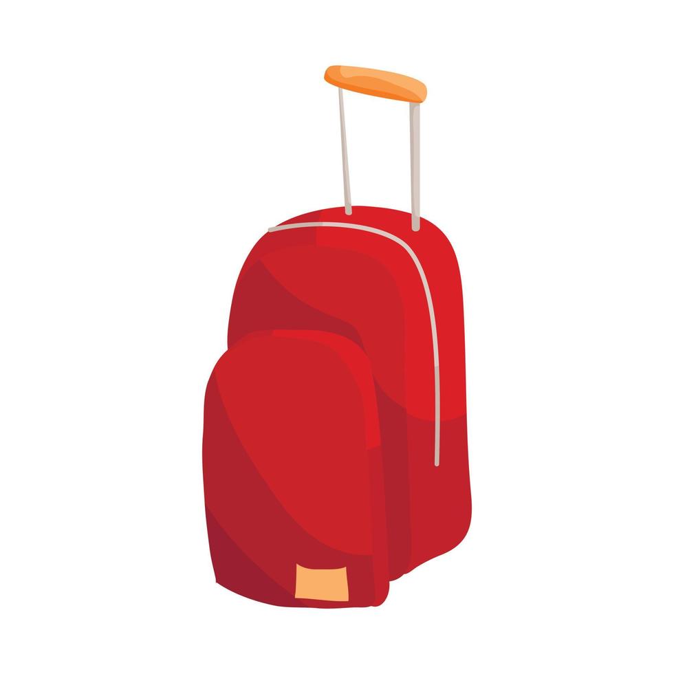 Travel insurance concept. Luggage icon vector