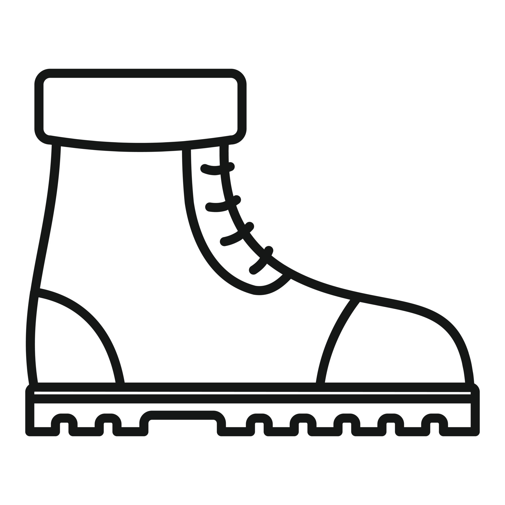 Industrial climber boots icon, outline style 14568091 Vector Art at ...