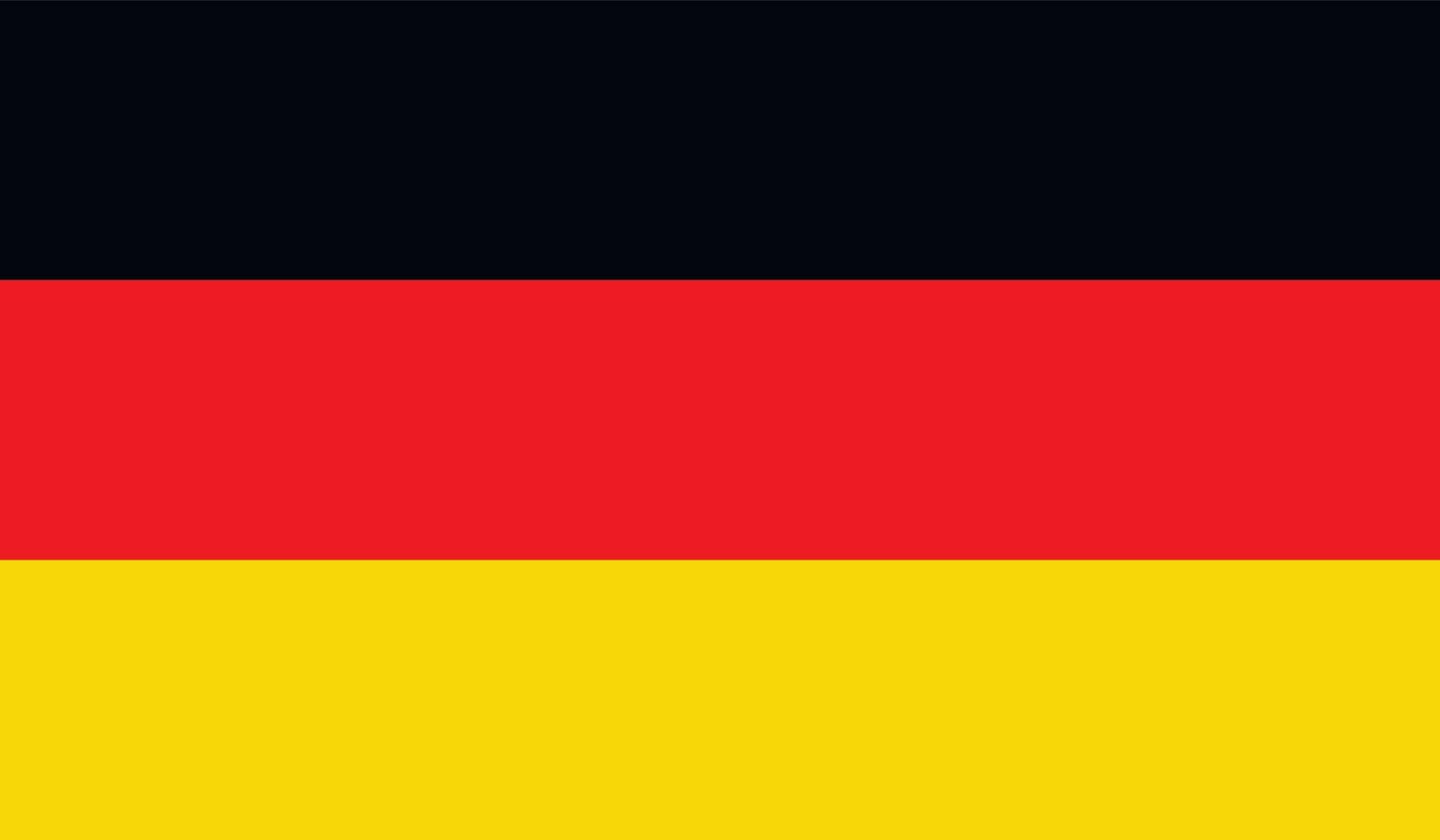 imagen de la bandera de deutschland vector