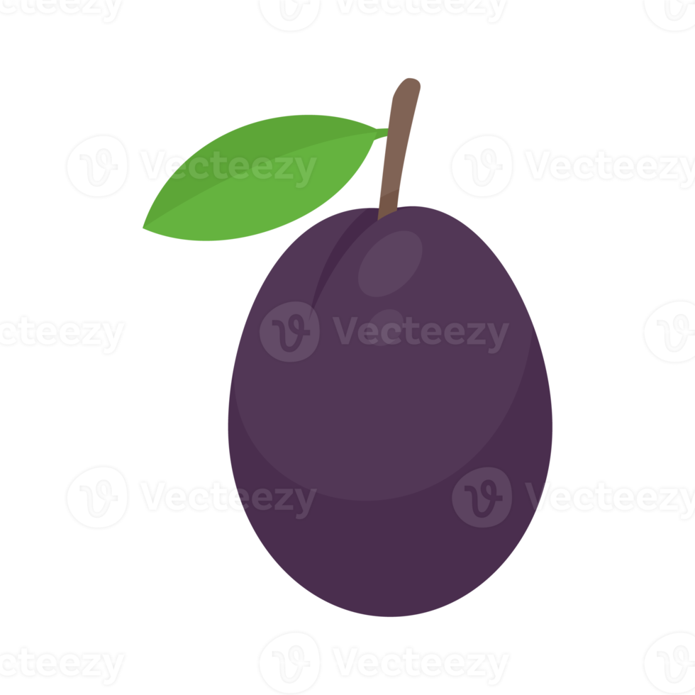 purple prunes high fiber fruit Help the digestive system Healthy fruits for vegetarians png