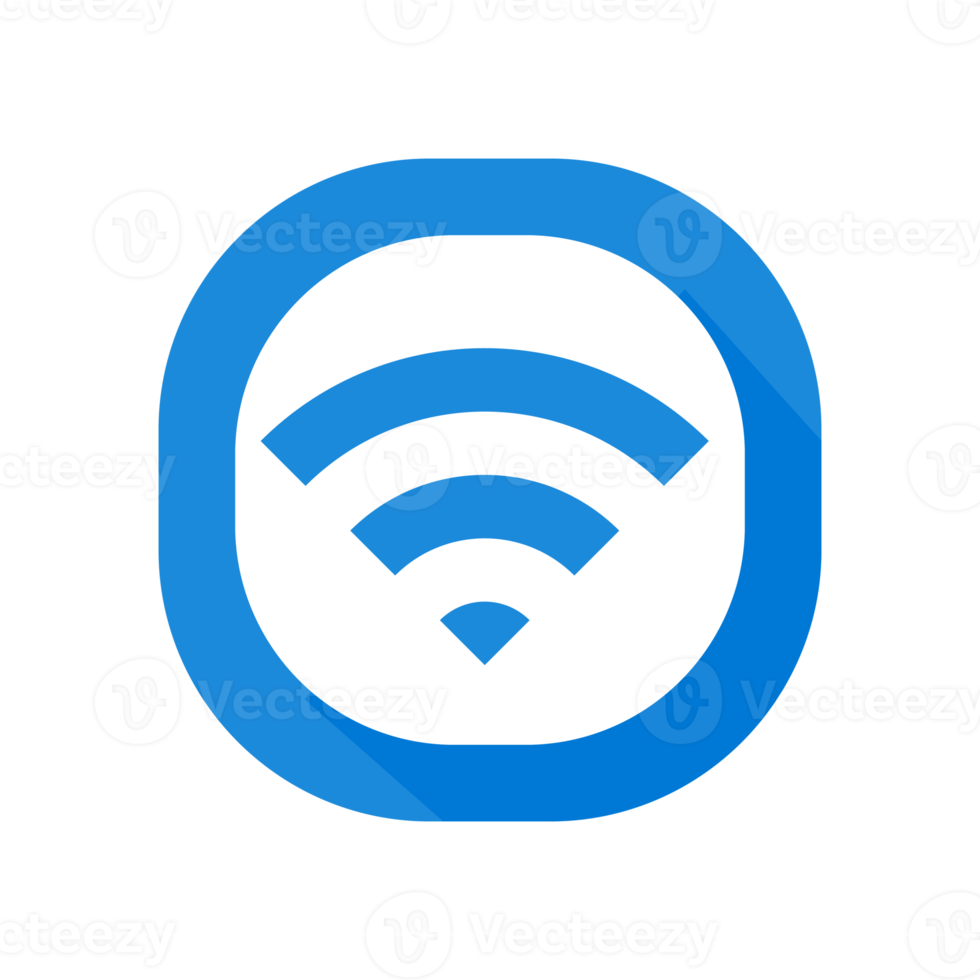wifi icon. Wireless symbol vector for internet connection from router broadcasting. png