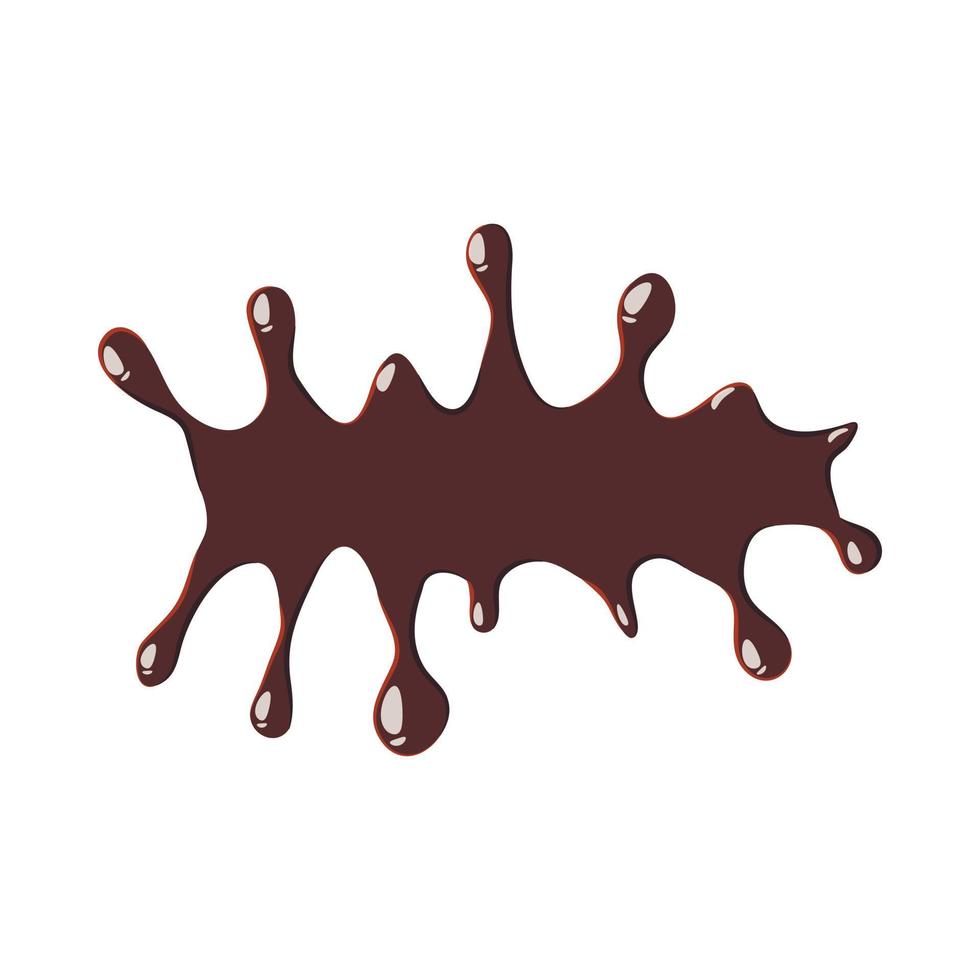 icono de chocolate negro vector