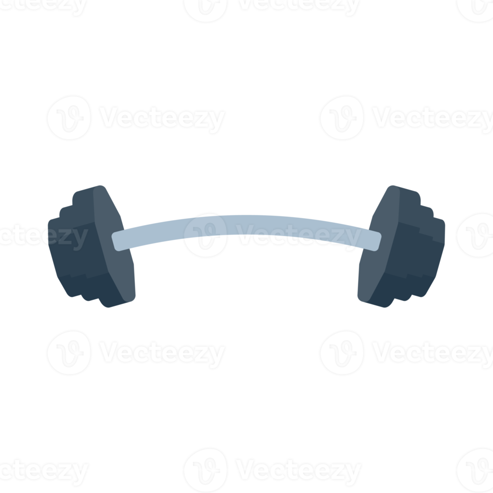 Fitness dumbbells made of steel with weights for lifting exercises to build muscle. png