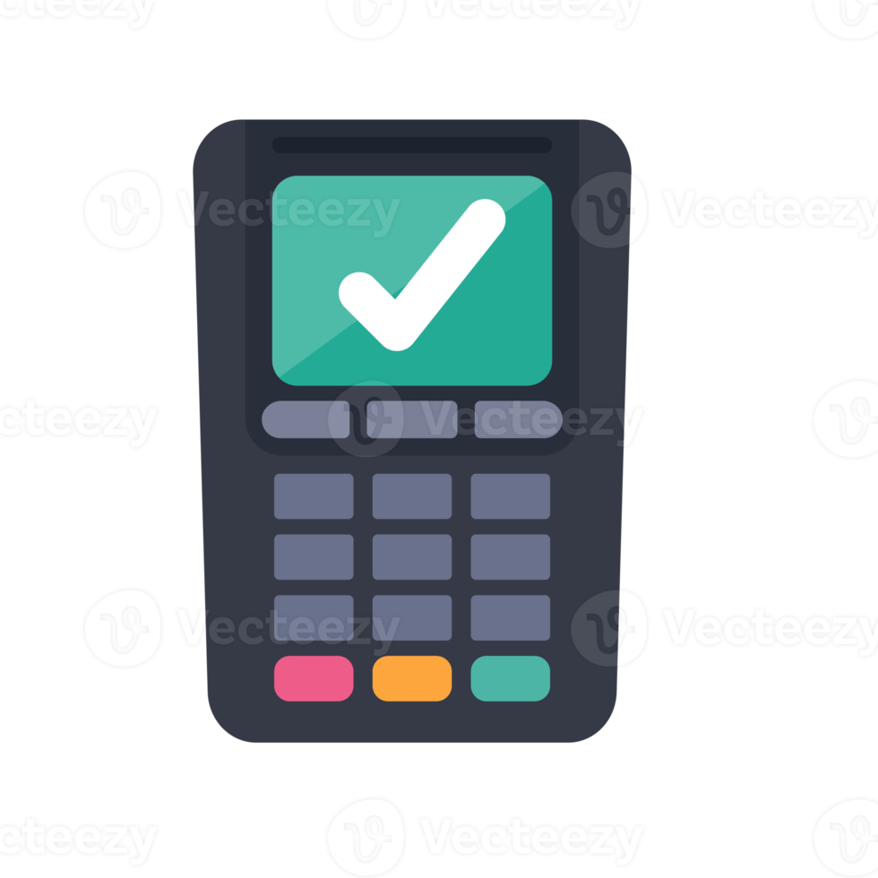 Credit card swipe machine Spending money on credit card purchases instead of cash. png