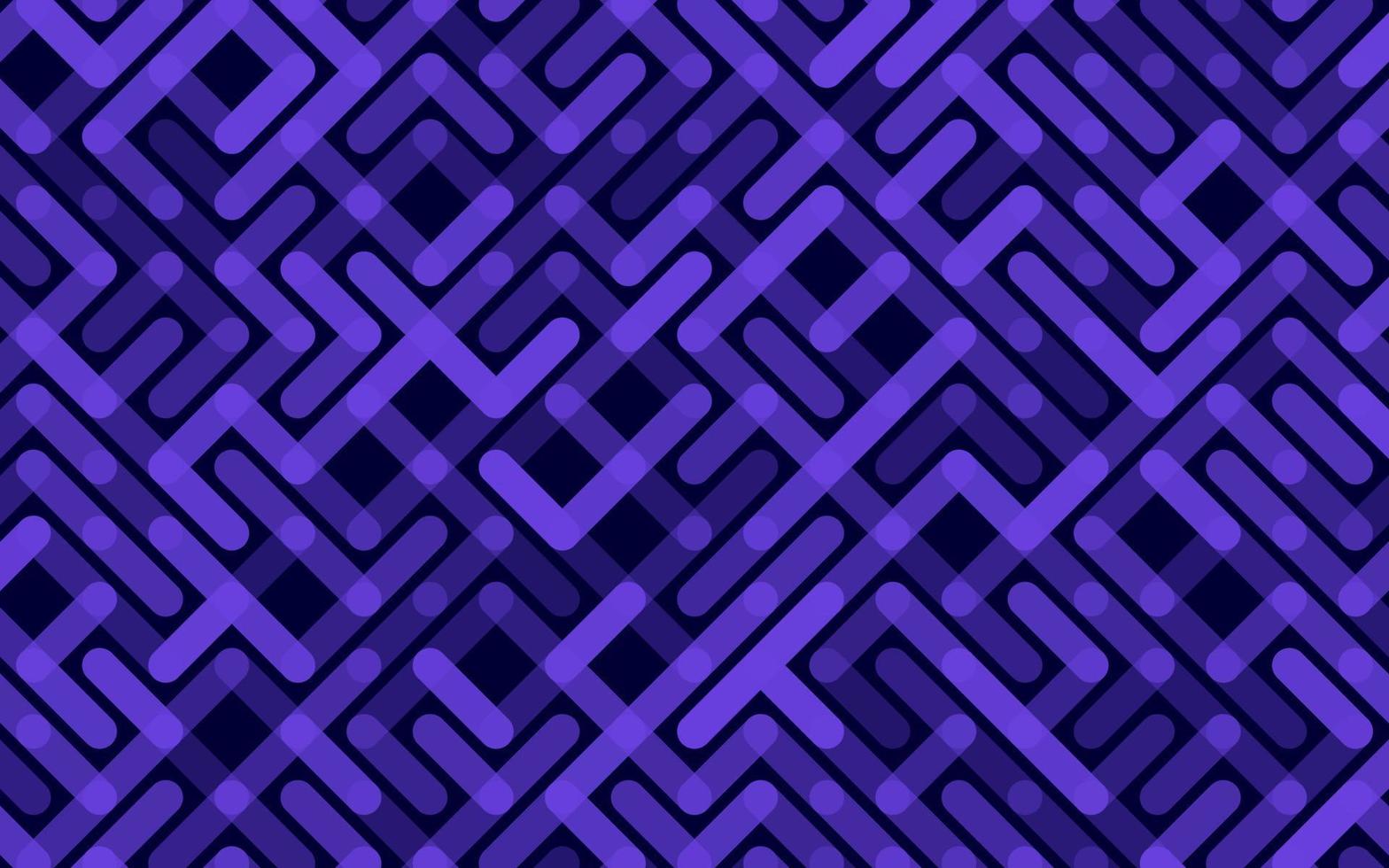 líneas vectoriales banner de patrones sin fisuras. adorno de rayas geométricas. fondo lineal monocromático vector