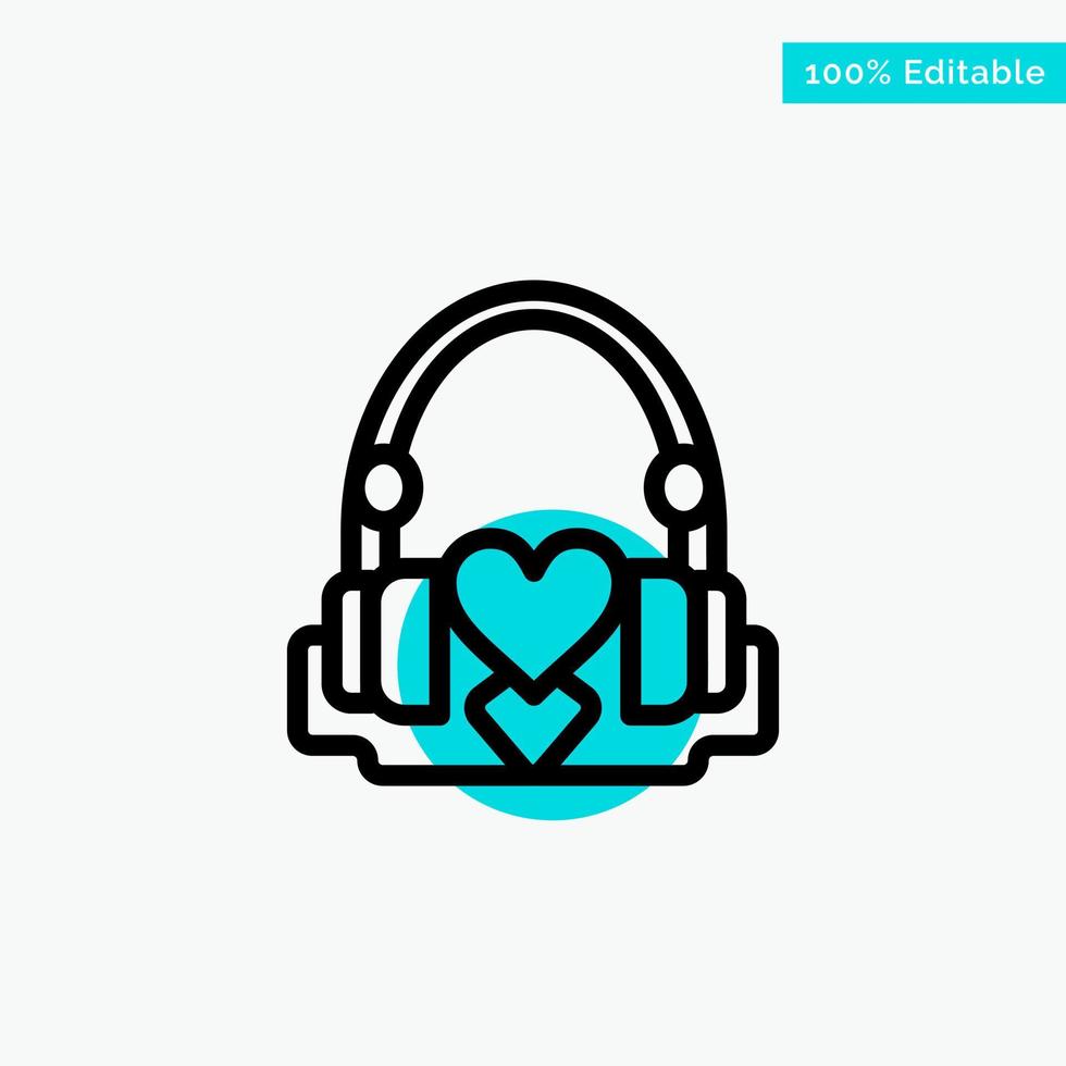 Handbag Hearts Love Loving Wedding turquoise highlight circle point Vector icon