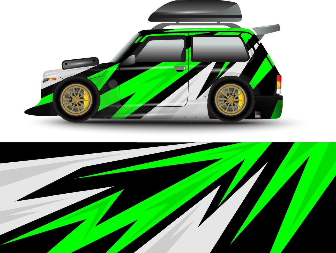 vector racing background for mini camper car wrap stickers and more