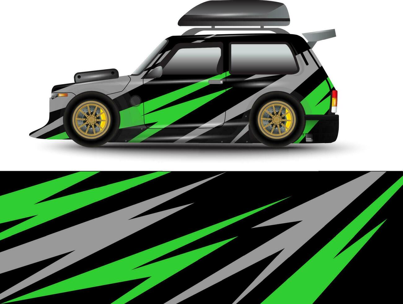 vector racing background for mini camper car wrap stickers and more