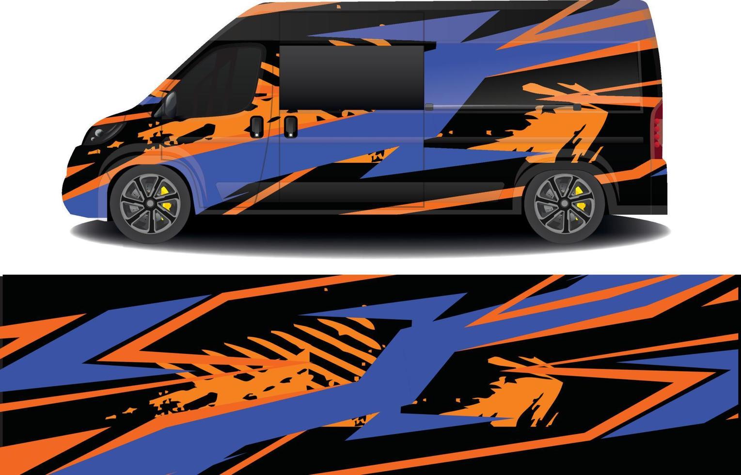 vector racing background for camper car wrap stickers and more