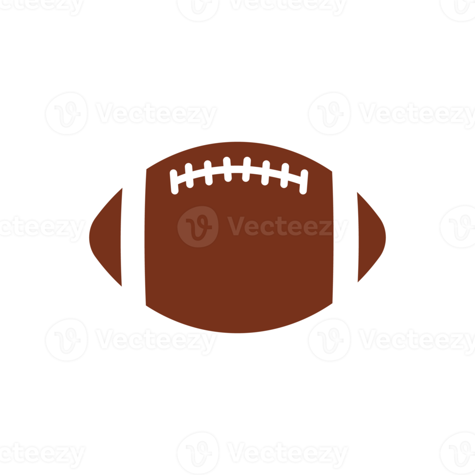 pattern design oval ball in sports american football popular sport competition to find winner png