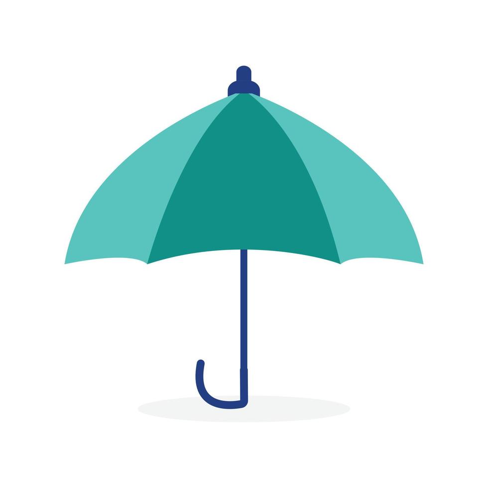 umbrella isolated on white background vector