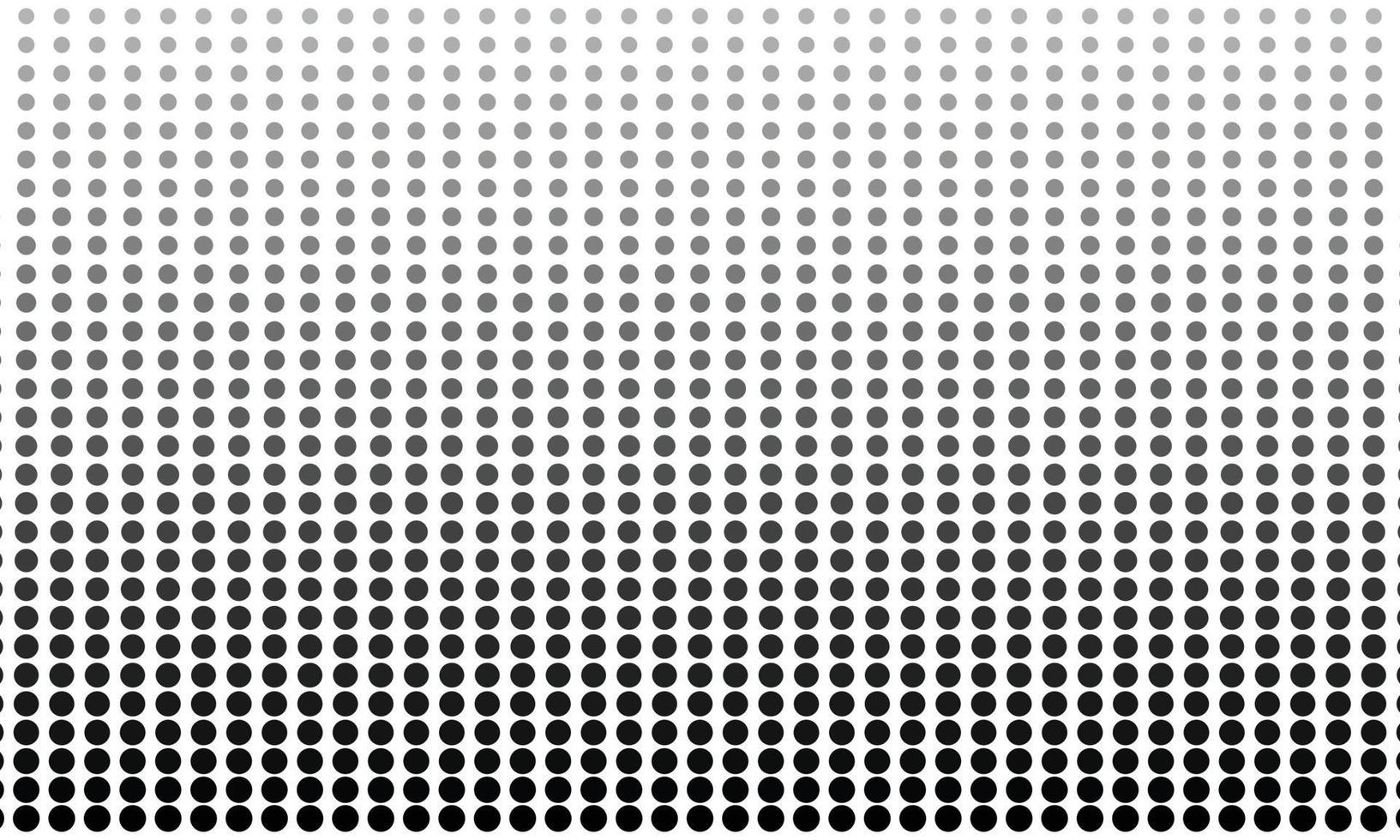 Halftone dots. Monochrome vector texture background