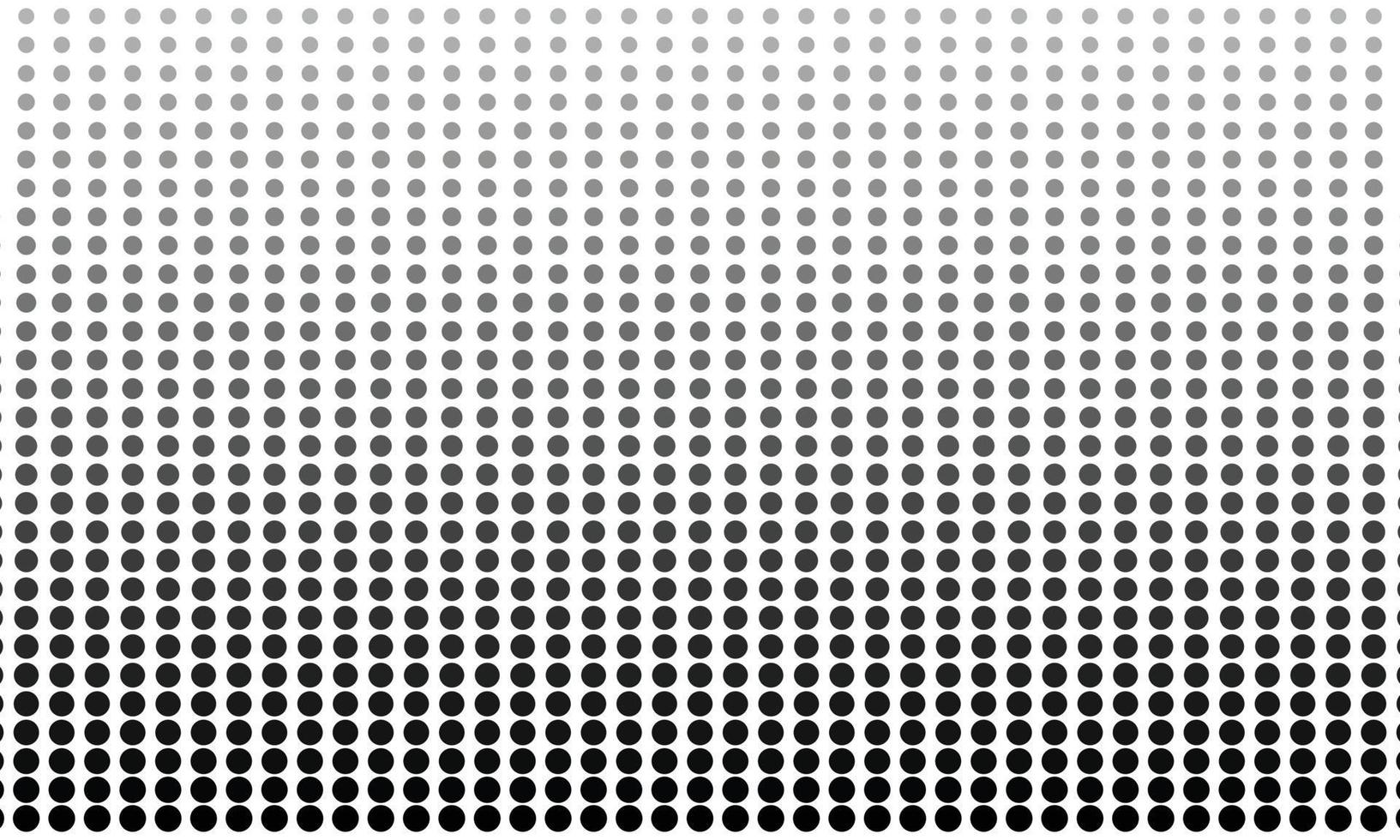 Halftone dots. Monochrome vector texture background