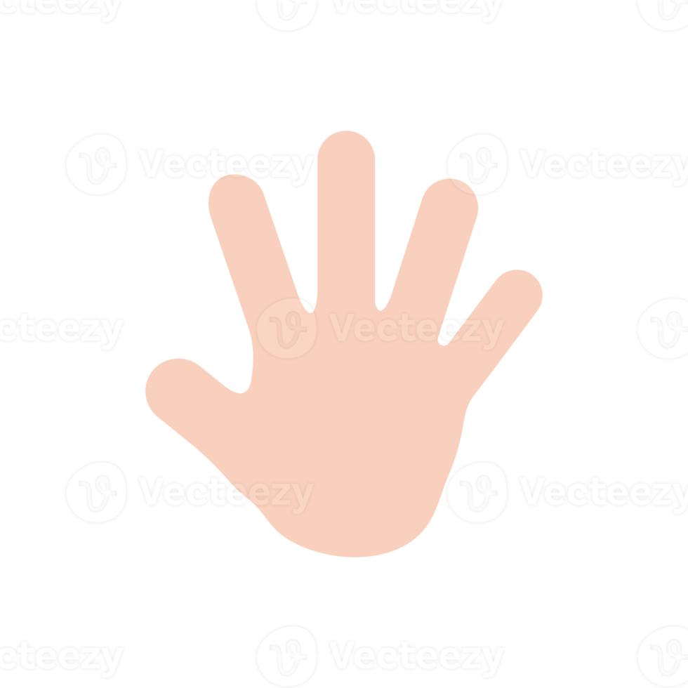 hand- icoon. tekenfilm hand- vervelend handschoenen naar voorkomen virus de concept van hand- het wassen doodt bacterie png