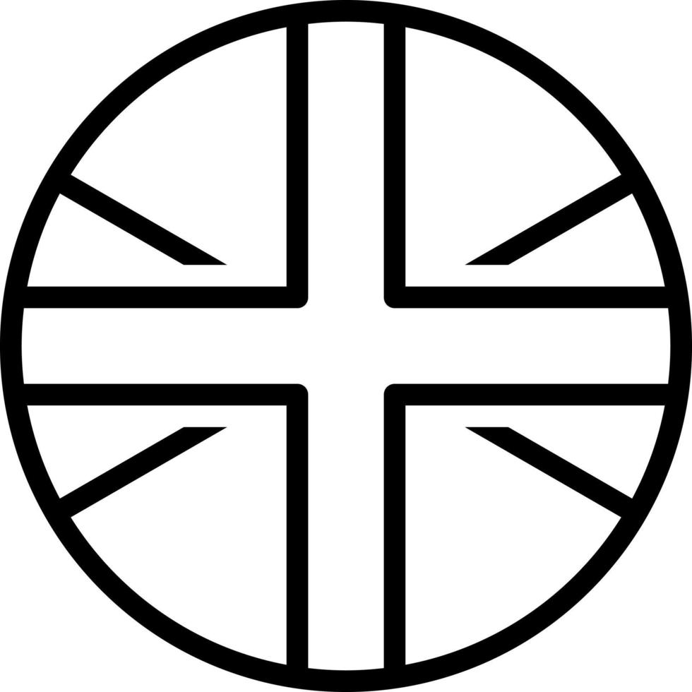 line icon for british vector