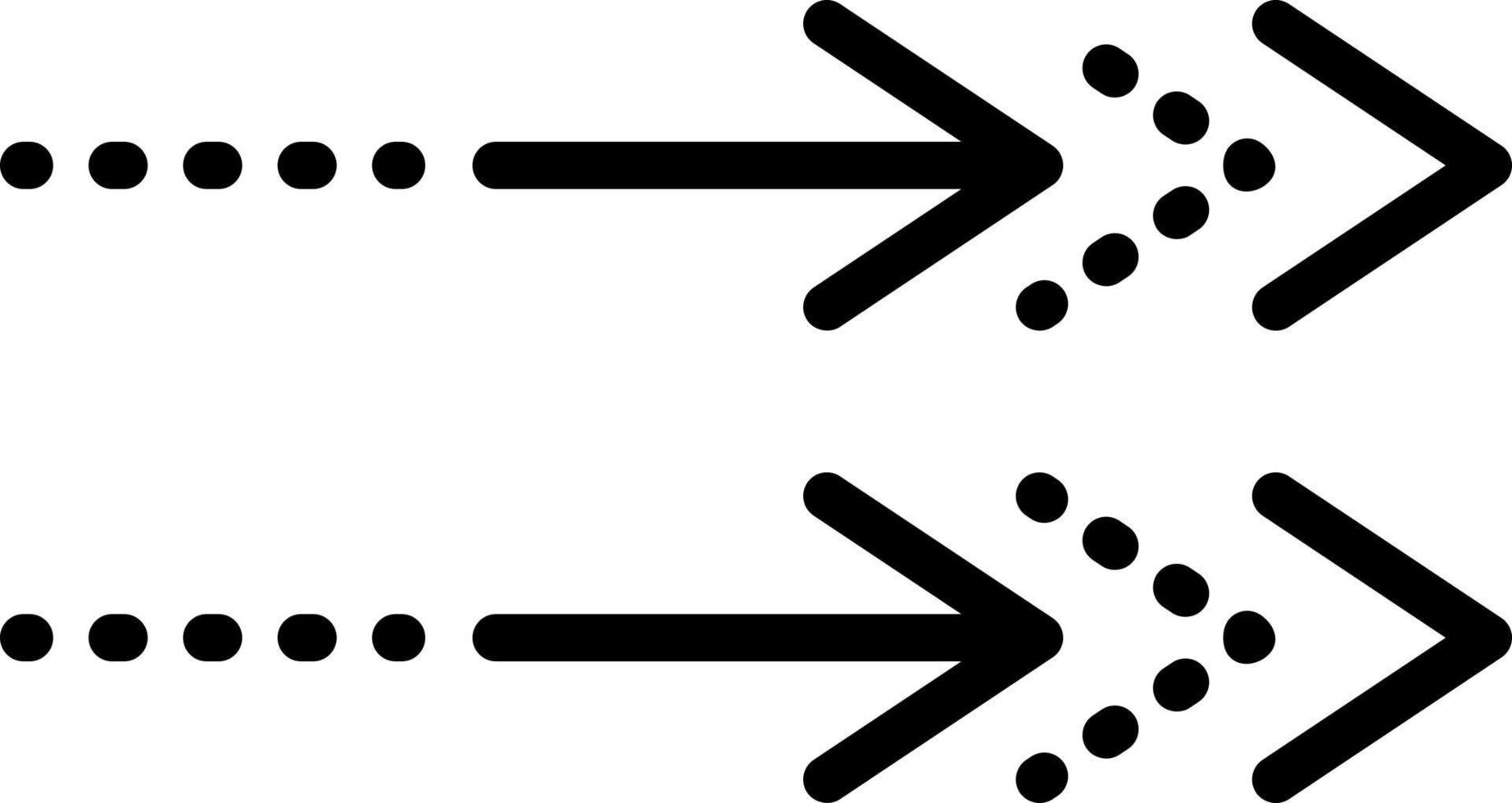 line icon for towards vector