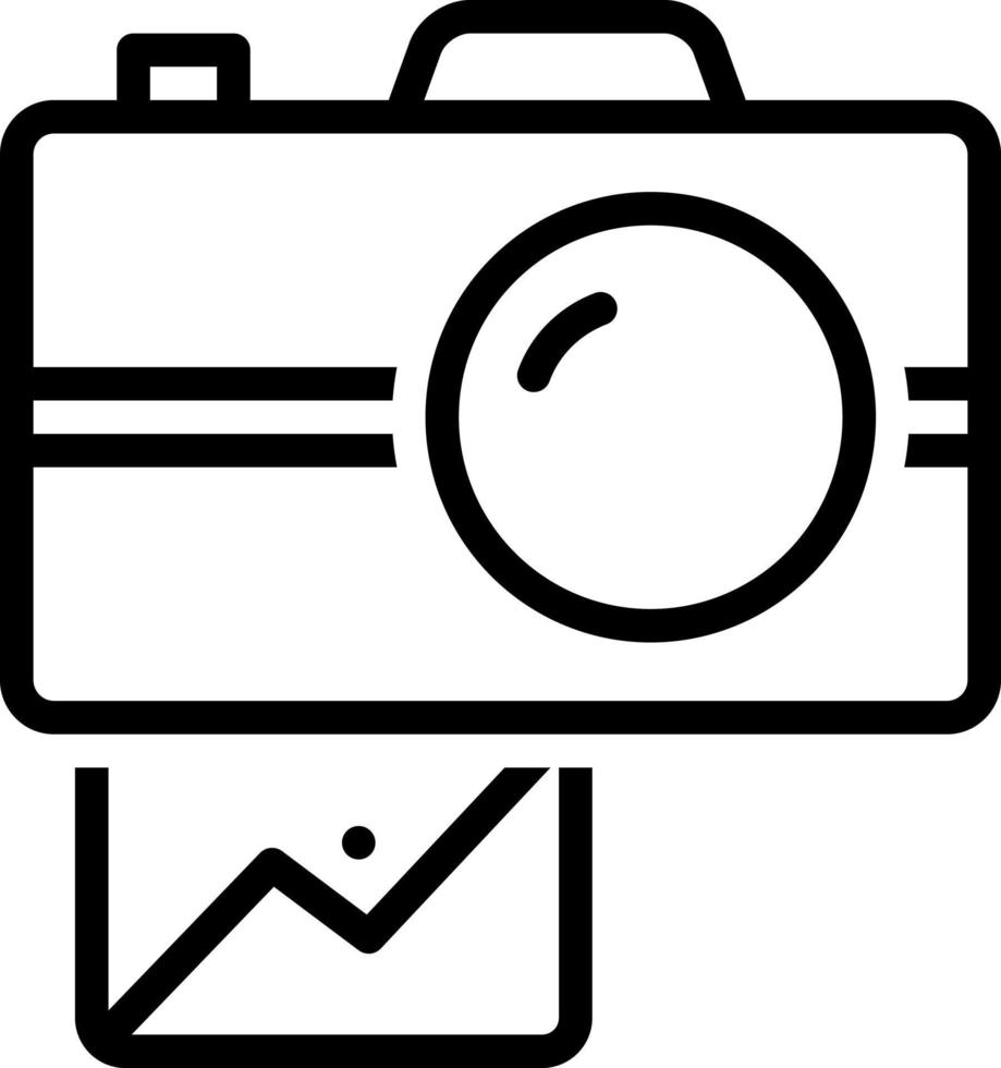 line icon for snap vector