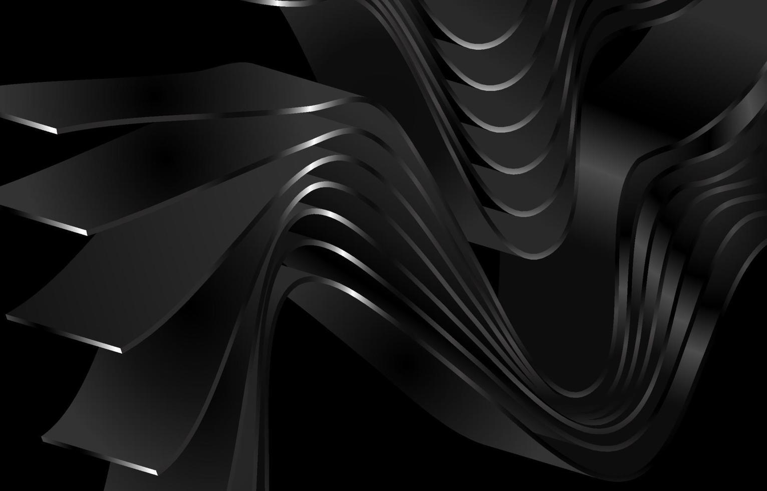 Black Abstract Background vector
