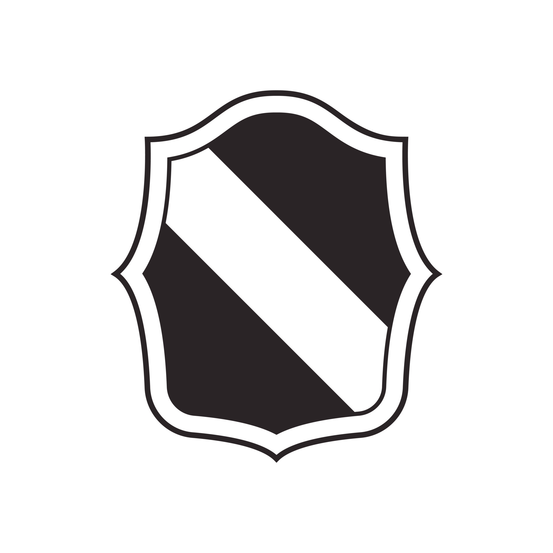 Army shield for war icon, simple style 14570017 Vector Art at Vecteezy
