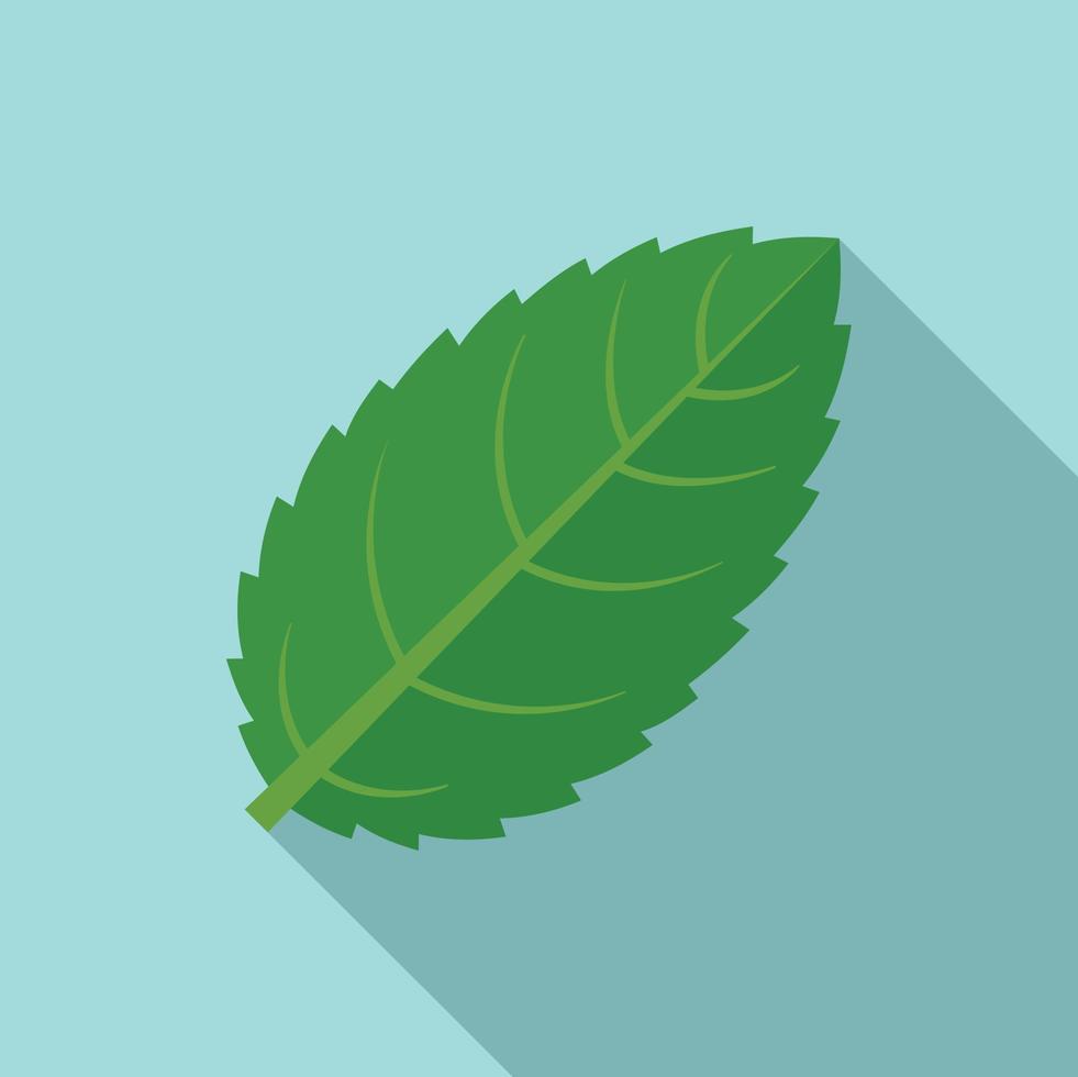 Peppermint icon, flat style vector