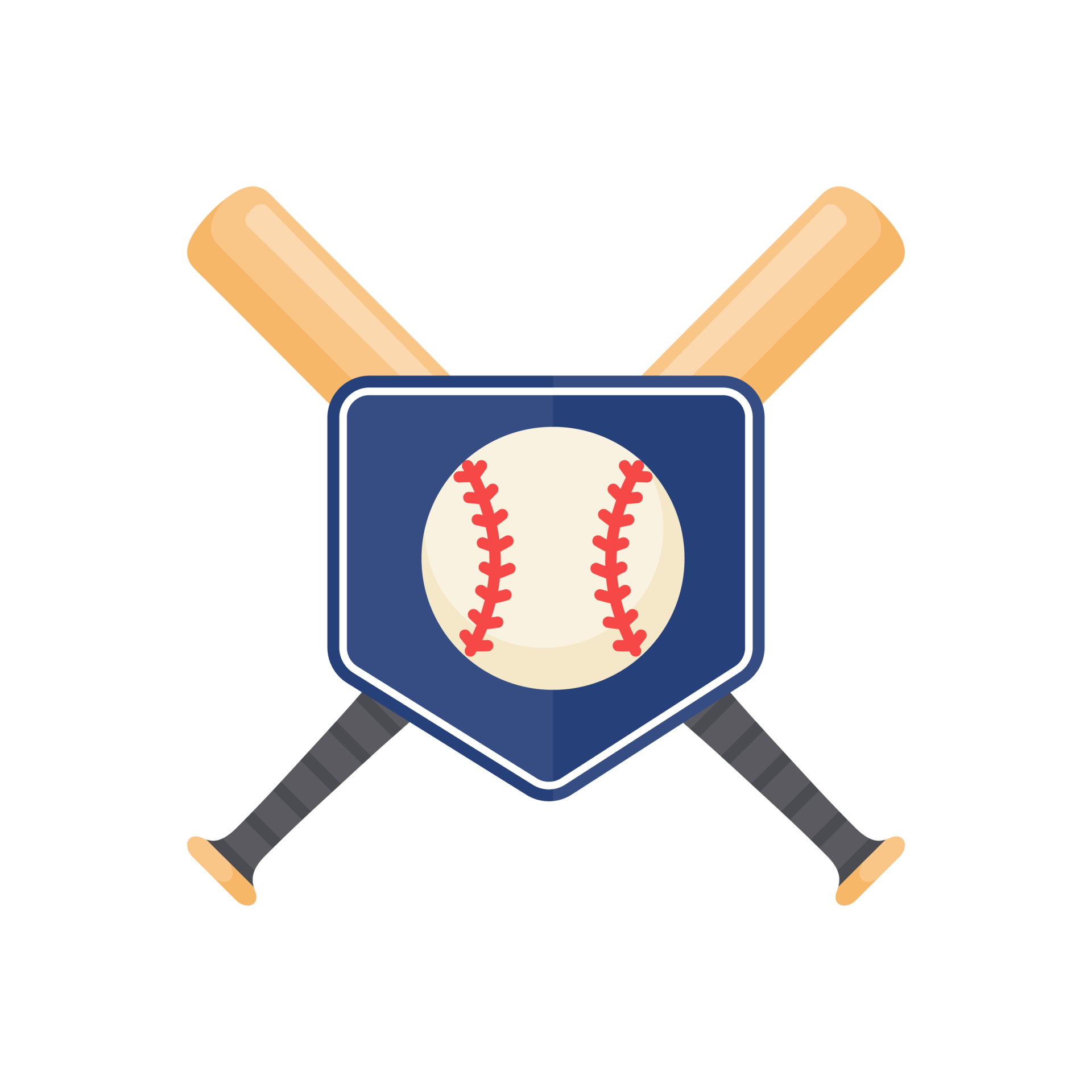 Baseball bats are used to hit baseballs in sporting events. 14570419 PNG