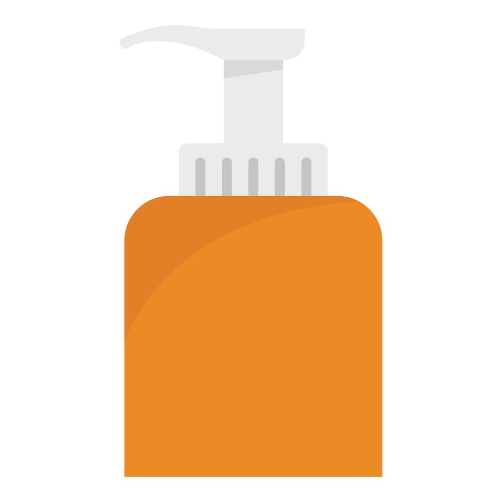Soap dispenser icon, flat style vector