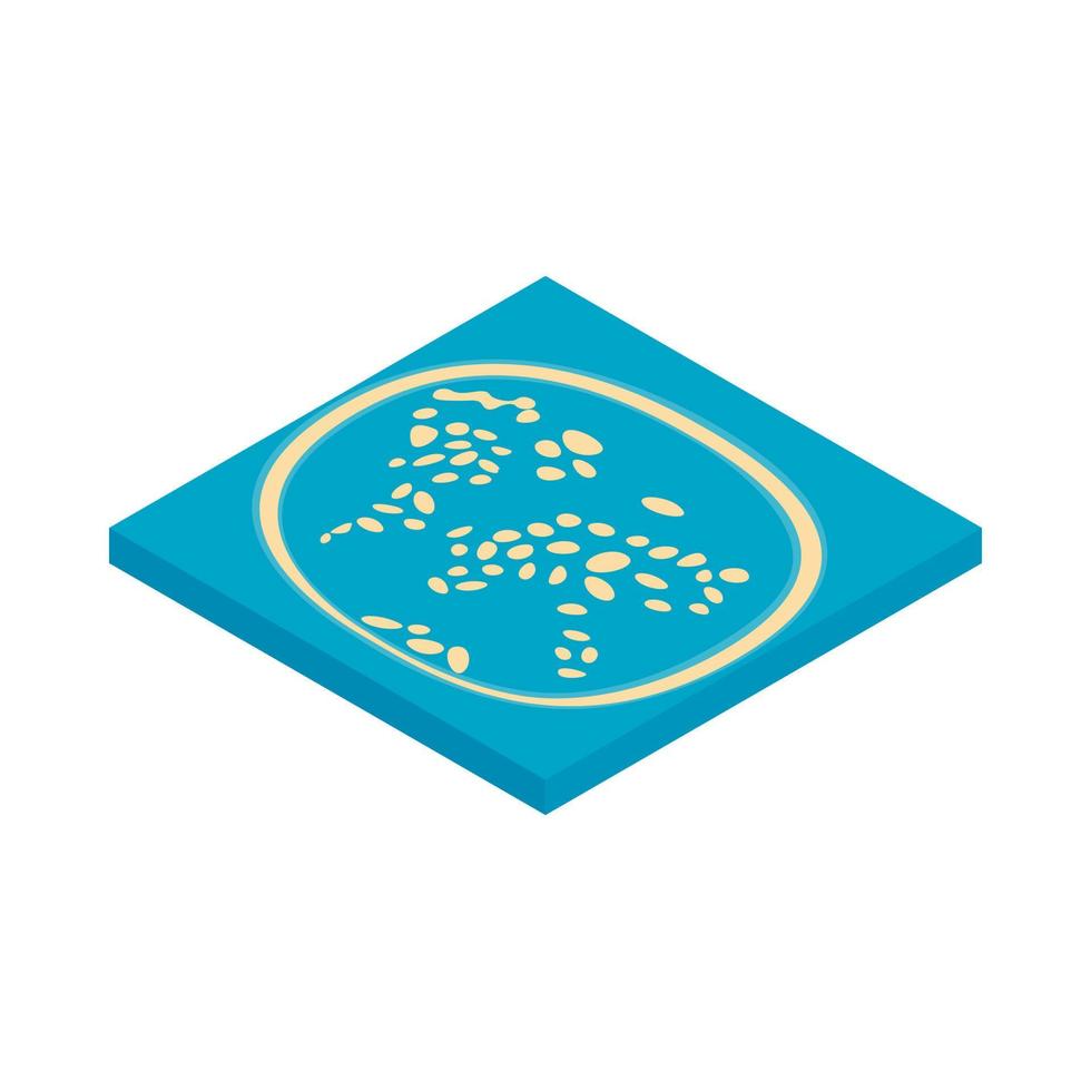 Artificial islands in the UAE icon vector