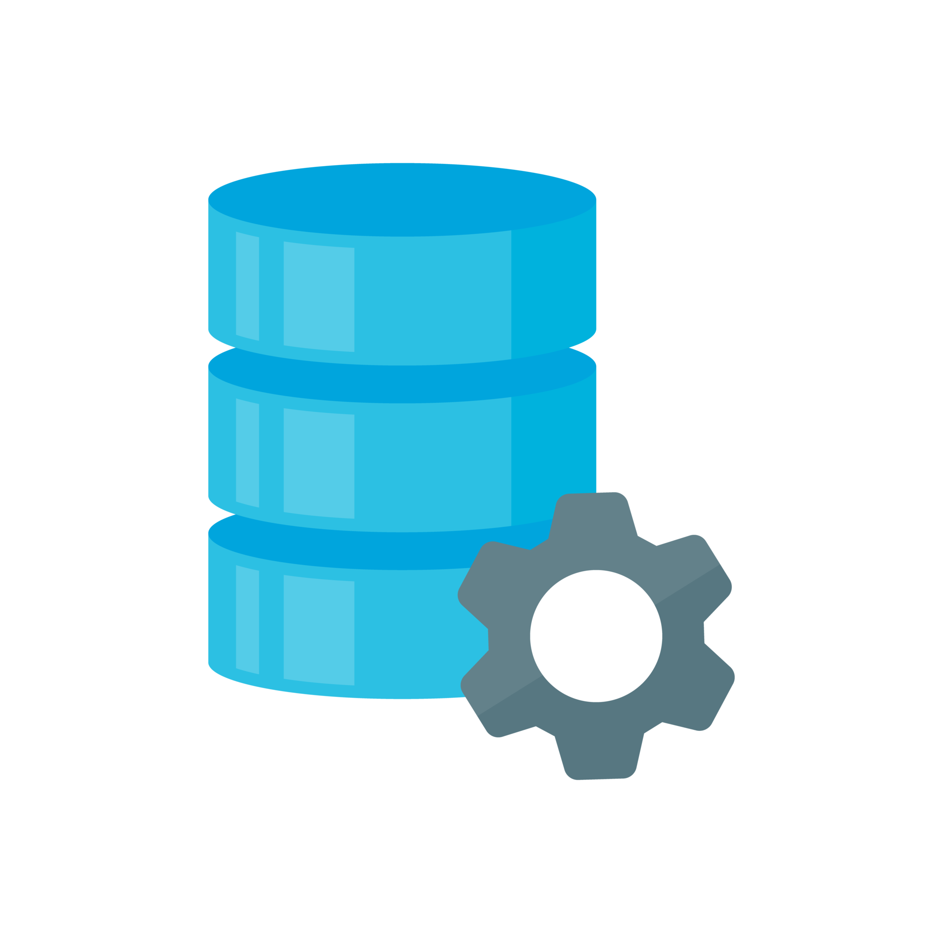 database server data storage technology on cloud computing for file