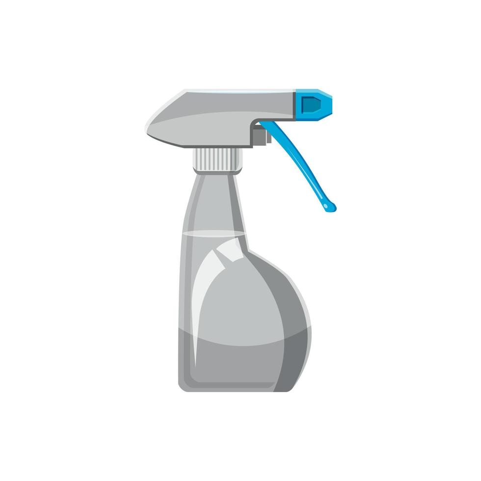 icono de botella de spray, estilo de dibujos animados vector