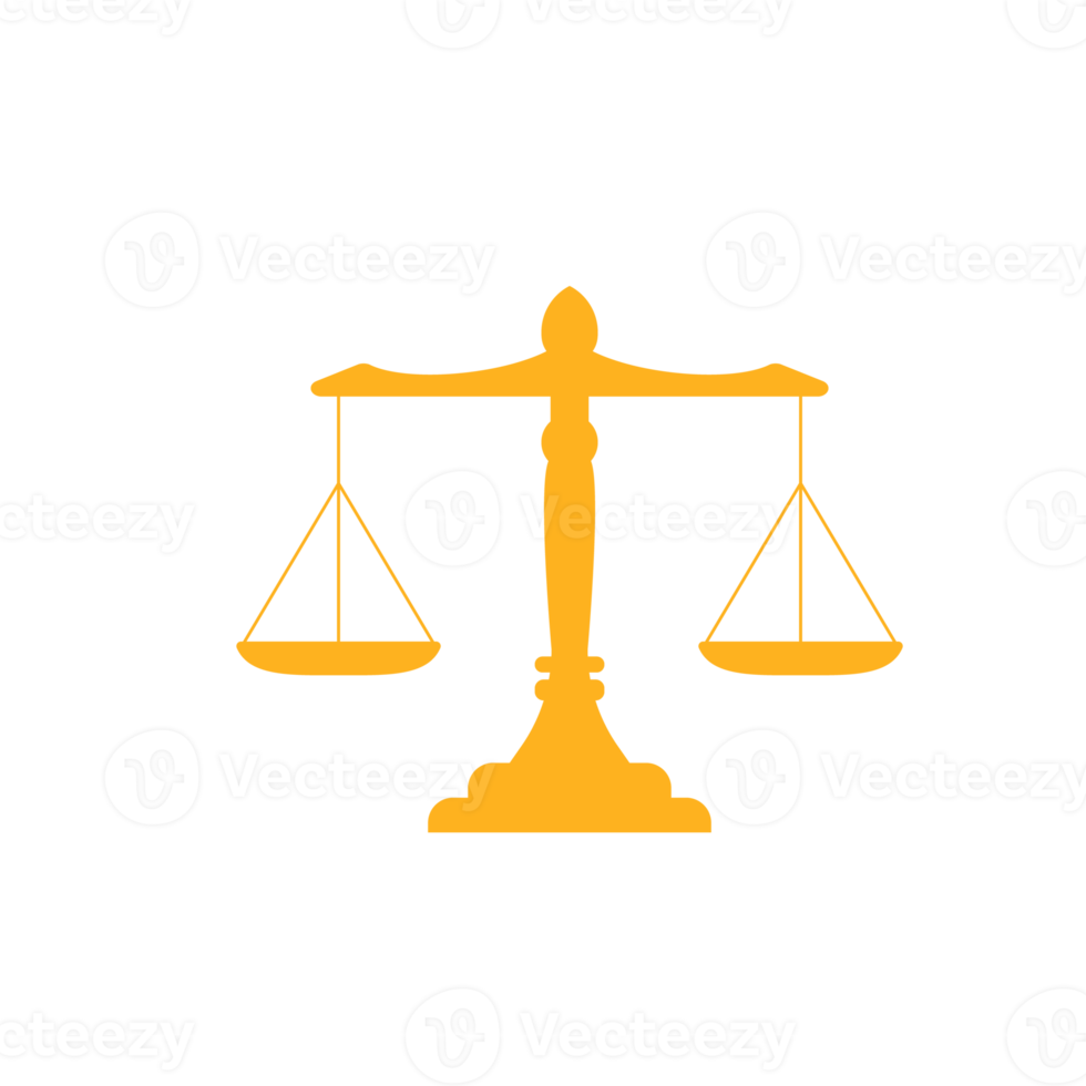 judge scales The symbol of justice in the judgment of the judges in the courts. png