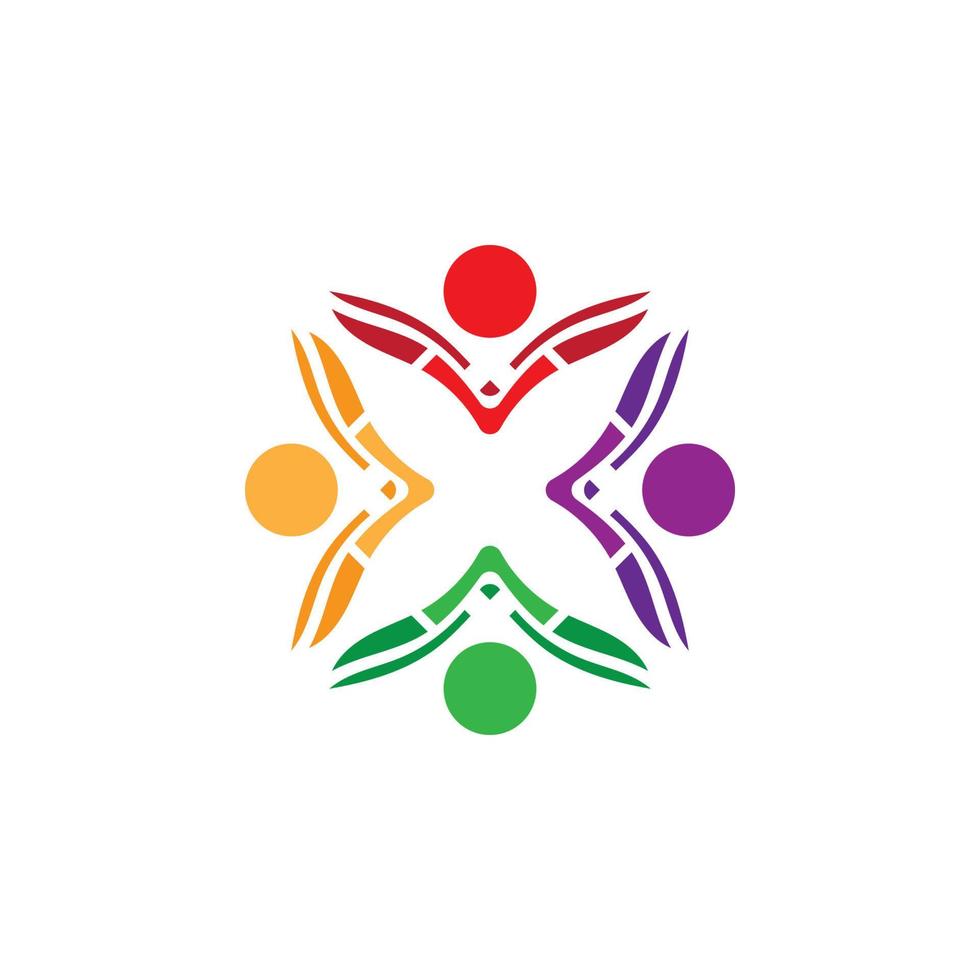 Community, network and social icon vector