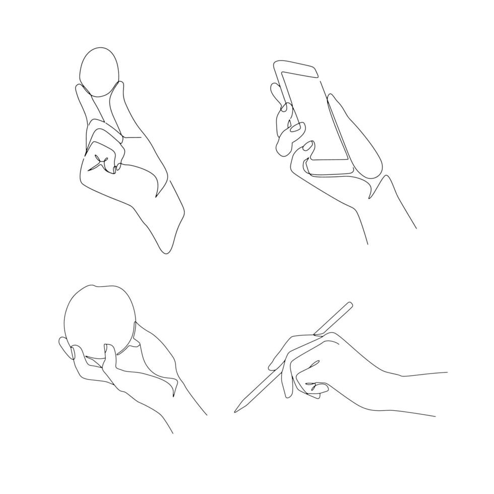 different hand gestures, how to draw anime girl, black and white