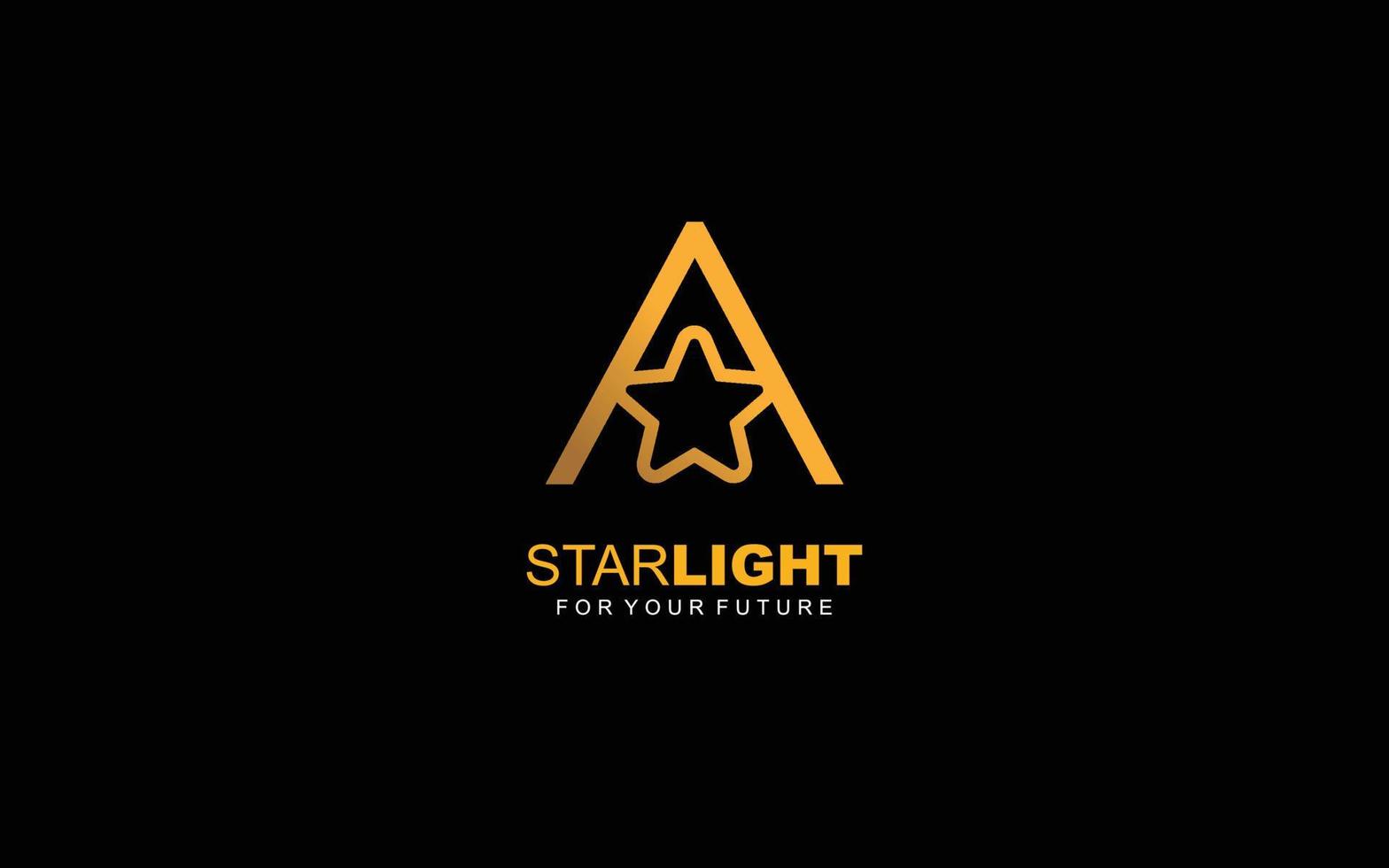 A logo star for branding company. letter template vector illustration for your brand.
