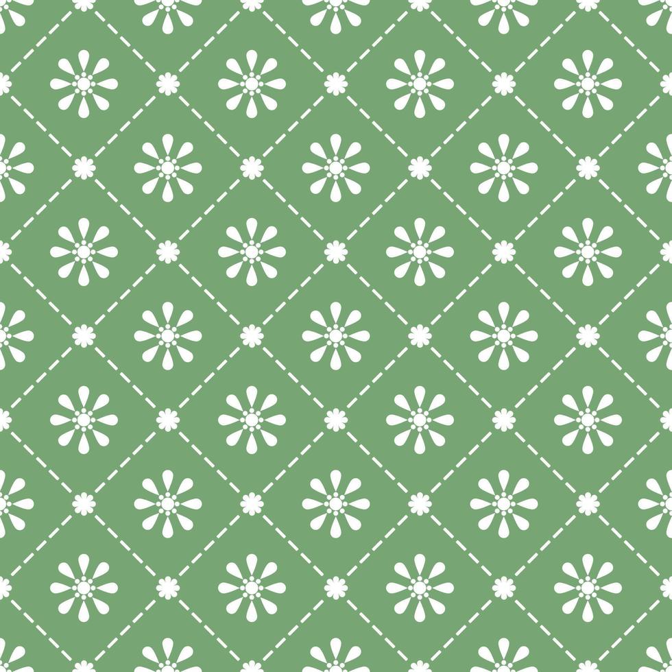 Flower seamless pattern. vector