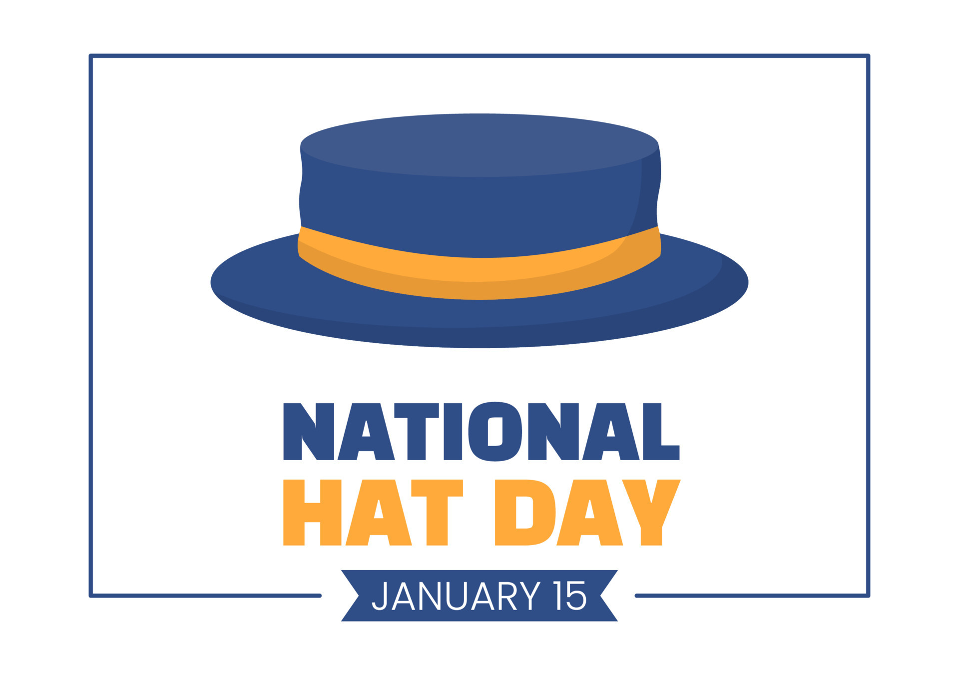 National Hat Day Celebrated Each Year on January 15th with Fedora Hats
