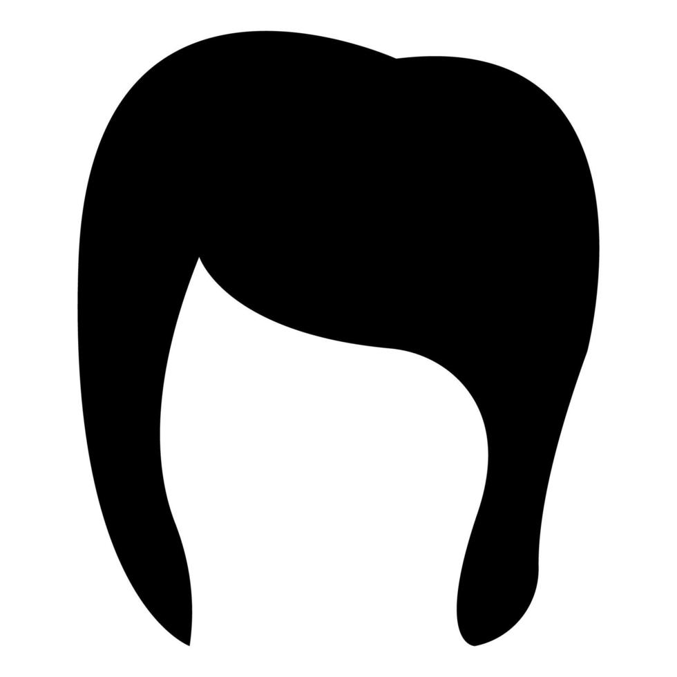 vector de ilustración de icono de cabello