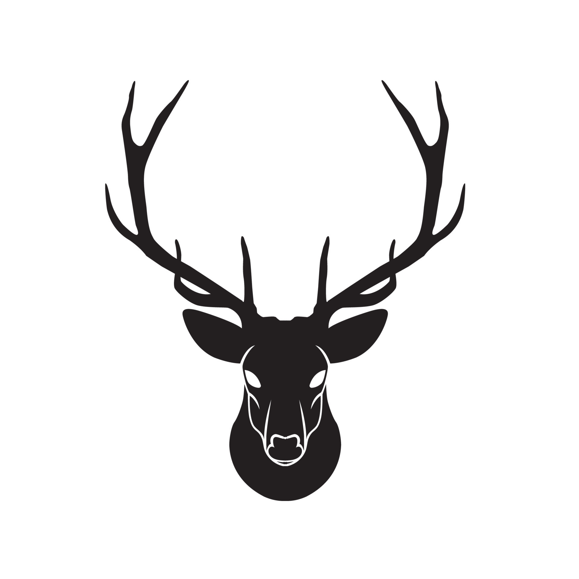 Stag Deer Silhouette