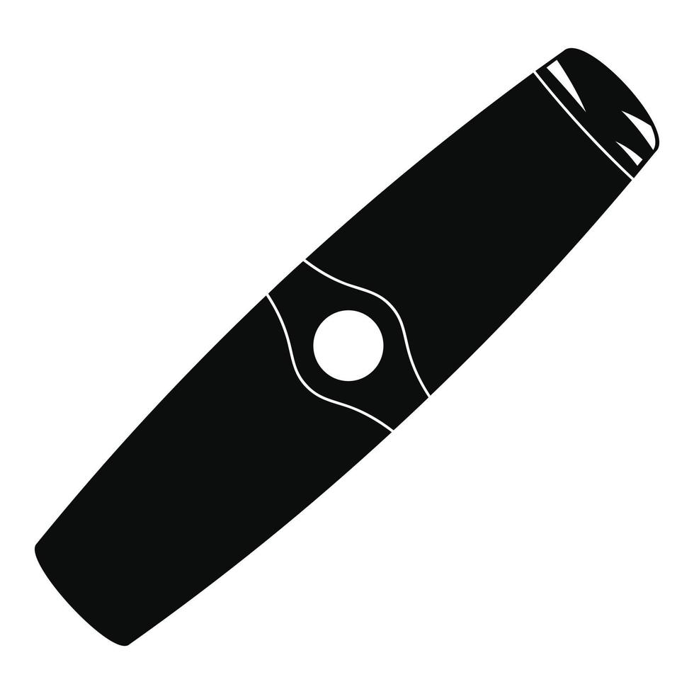 Luxury cigar icon, simple style vector