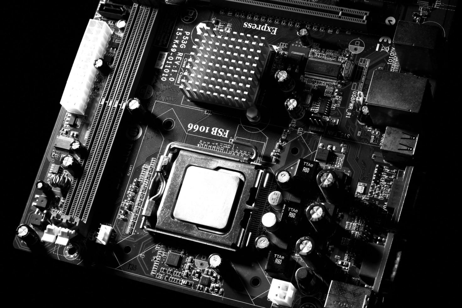 motherboard detail C photo