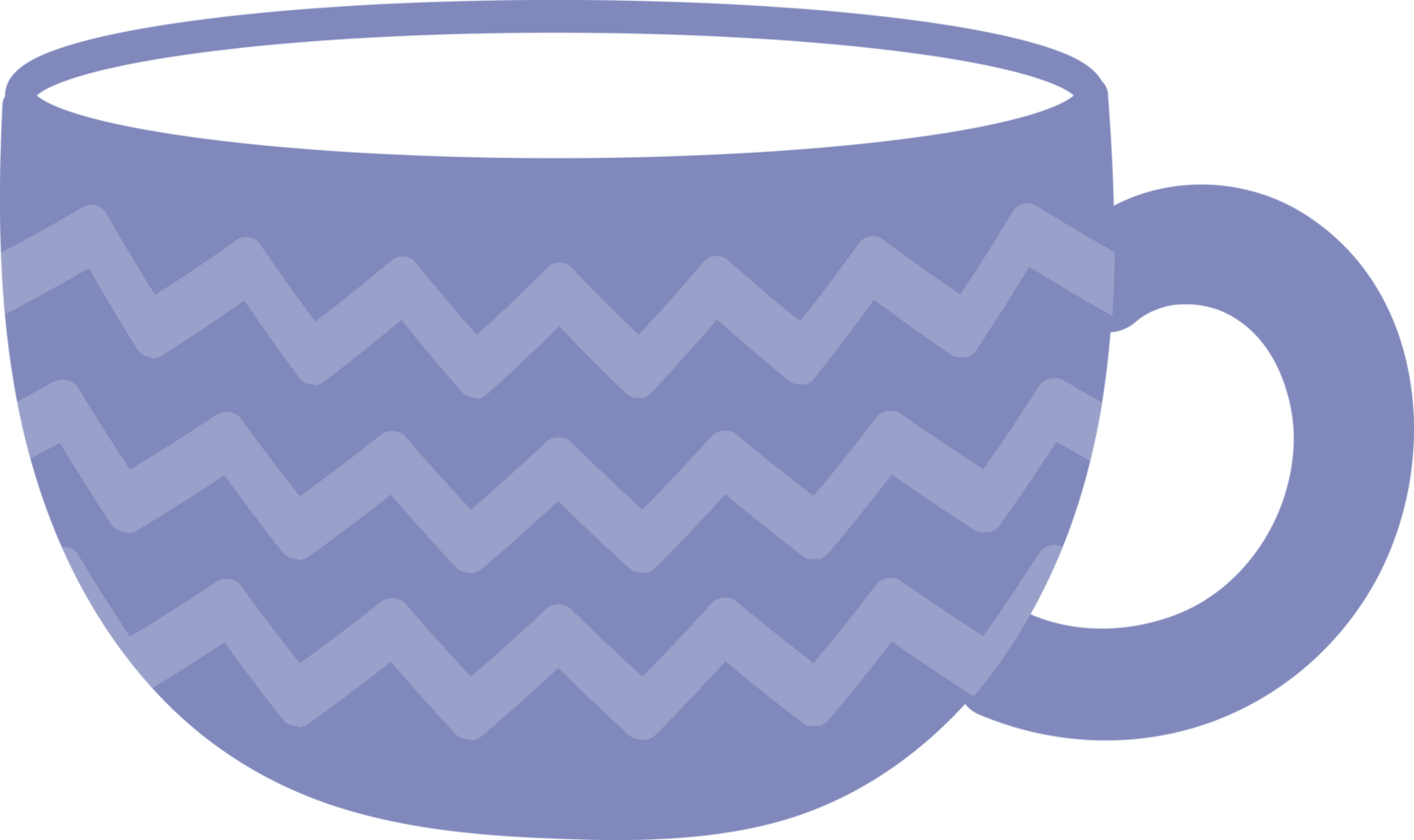 cute tea or coffee cup crop-out png