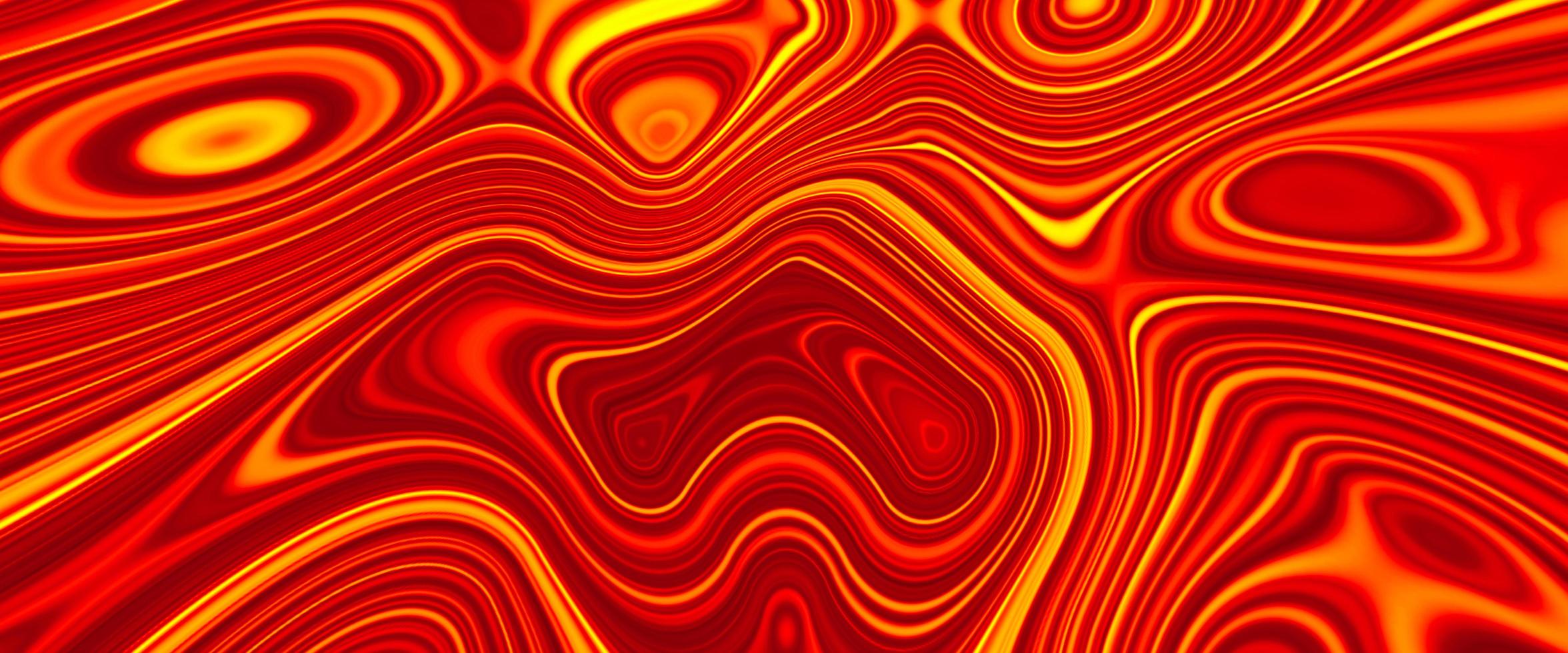 licuar el patrón de estilo de corte de papel abstracto de arte de color rojo remolino. Fondo de textura de patrón de diseño de azulejos decorativos de pared y piso de mármol de onda colorida. fondo colorido con patrón de círculos de colores. foto