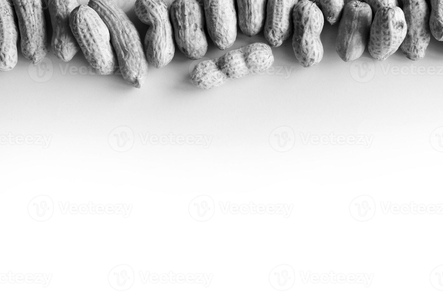 Copy space and the boiled peanuts photo