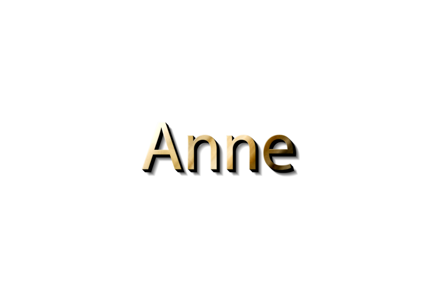 anne 3d namn attrapp png