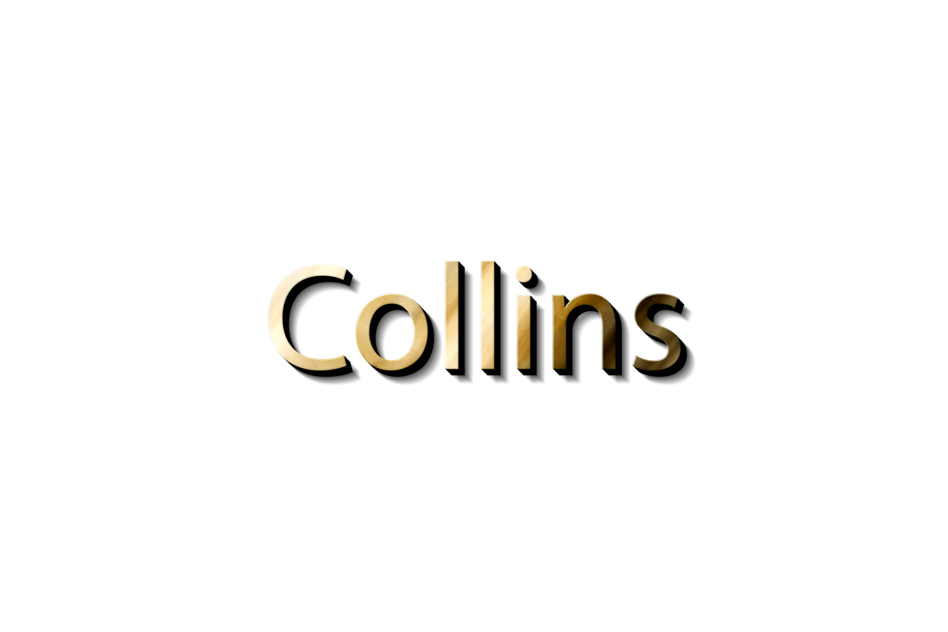 COLLINS 3D NAME MOCKUP 14575879 PNG