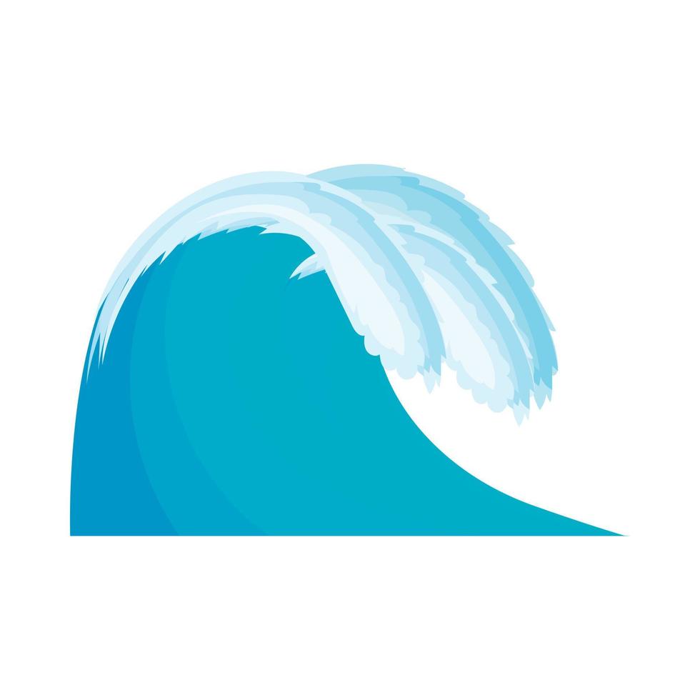 Water Wave icon vector