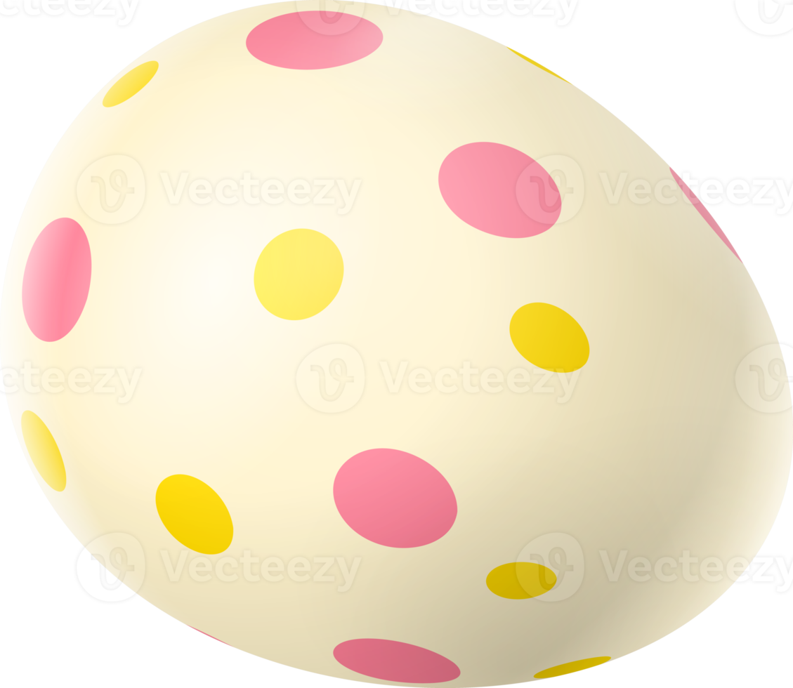 contento Pasqua giorno colorato uovo isolato png