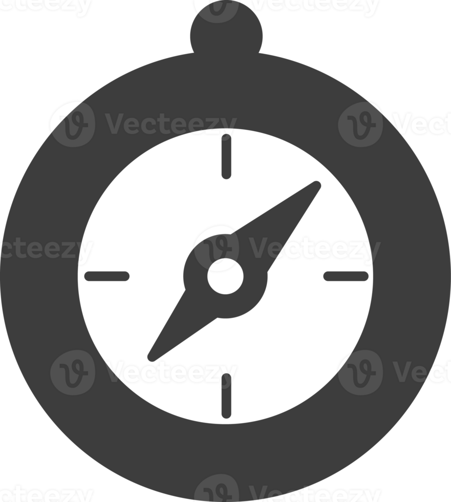 Compass black shadow icon, Travel icon set. png